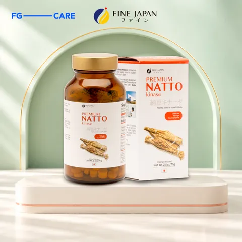 [Date 1/2027] Viên Uống Natto Kinase Nhật Bản Fine Japan 300 Viên - Hỗ Trợ Tim Mạch, Cải Thiện Tuần Hoàn Máu, Điều Hòa Huyết Áp