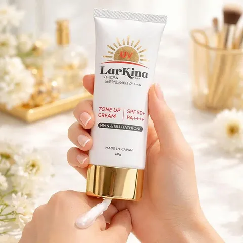 [CHÍNH HÃNG] Kem Chống Nắng Dưỡng Da Nâng Tông Larkina Nhật Bản (Tuýp 60g)