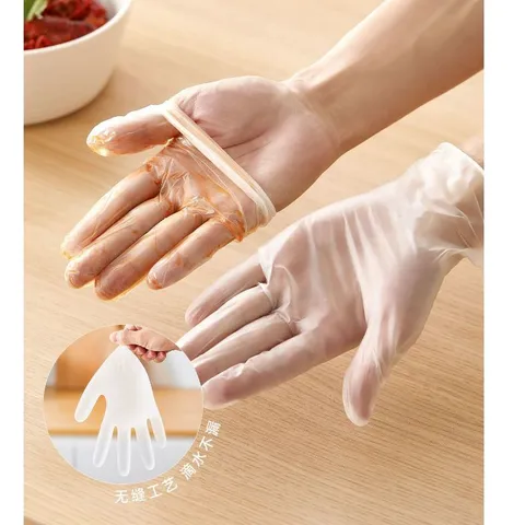 [HỘP 100] Găng tay cao su PVC Uyiku Nhật Bản siêu dai đa năng cao cấp