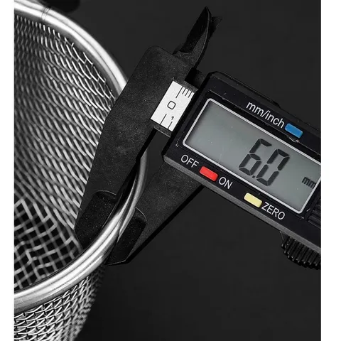 Rổ nhúng lẩu inox UYIKU Nhật Bản cao cấp không gỉ, có tay cầm chống nóng