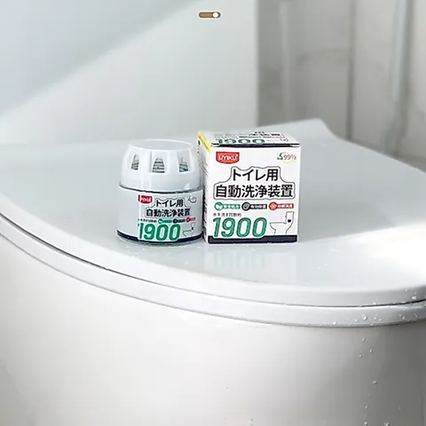Sáp thả bồn cầu UYIKU Nhật Bản 1900 lần xả khử khuẩn toilet chính hãng