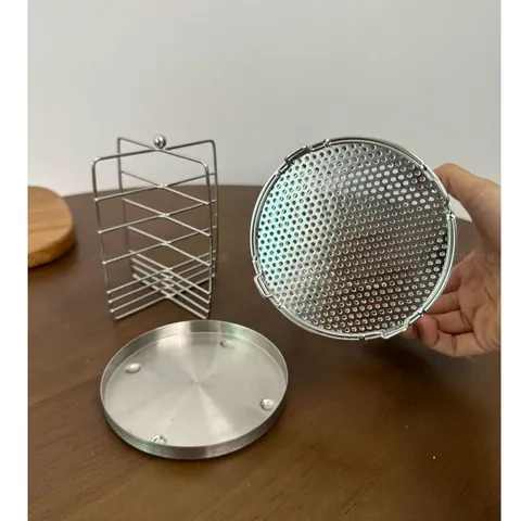Ống đựng đũa Uyiku inox 304 cao cấp nhập khẩu có chia ngăn