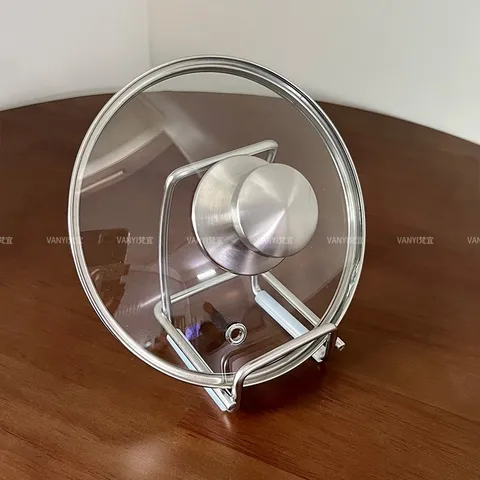 Giá đỡ vung nồi, thớt Uyiku inox 304 cao cấp chống trượt tiện lợi