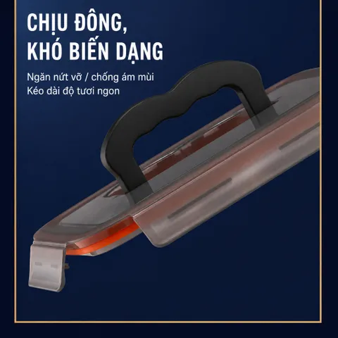 Hộp đựng thực phẩm Inox 304 Uyiku cao cấp có nắp đậy kín nhiều kích cỡ
