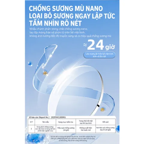 [HỘP 30] Khăn Lau Kính Chống Bám Hơi Nước Công Nghệ Nano Nhật Bản