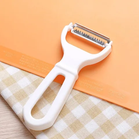 Dao nạo sợi củ quả Nhật Bản cán nhựa lưỡi thép không gỉ cao cấp