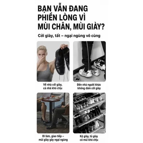 Nước ngân chân thảo mộc Uyiku Nhật Bản khử mùi, giảm mồ hôi chân chai 300ml
