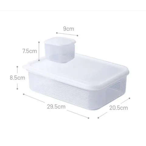Hộp đựng thực phẩm 6 ngăn sâu lòng có nắp đậy riêng biệt tiện lợi 7in1