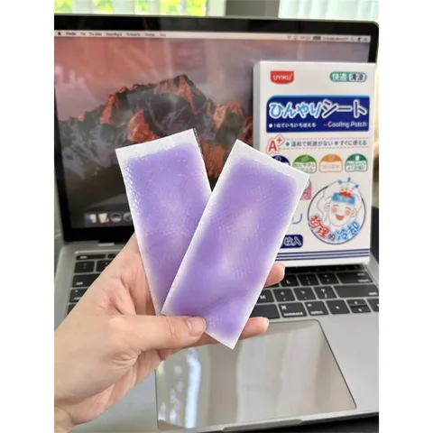 Miếng dán hạ sốt, hạ nhiệt UYIKU Nhật Bản, làm mát đến 10 tiếng hộp 6 miếng
