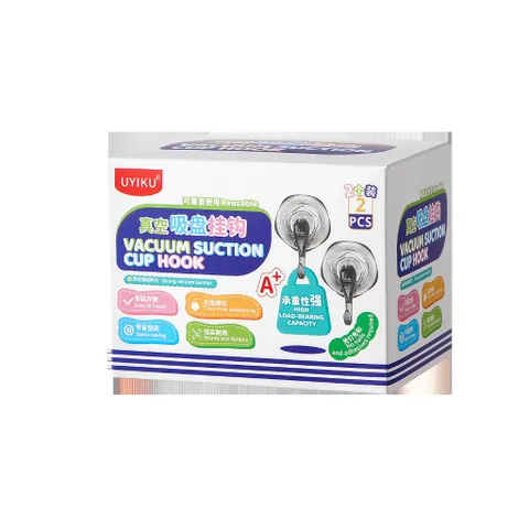 Móc treo tường hút chân không UYIKU Nhật Bản cao cấp 2cái/hộp