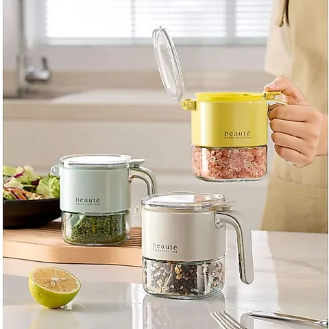 Lọ đựng gia vị thủy tinh Uyiku Nhật Bản chống ấm cao cấp 400ml