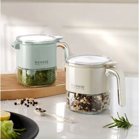 Lọ đựng gia vị thủy tinh Uyiku Nhật Bản chống ấm cao cấp 400ml