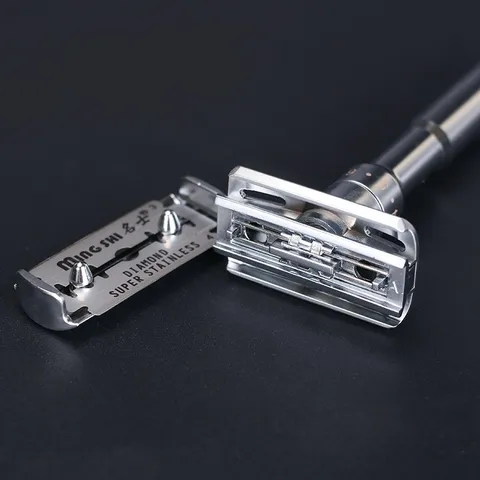 Dao cạo râu cổ điển Classic Nimukira bằng thép không gỉ nguyên khối sang trọng