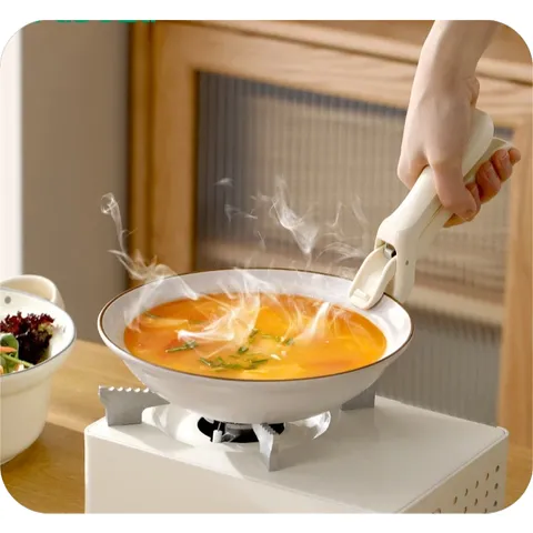 Kẹp gắp đồ nóng UYIKU Nhật Bản chống trượt, chống nóng bằng ABS an toàn