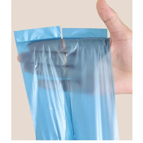 Túi rác có quai xách UYIKU Nhật Bản size 46x63cm cuộn 50 cái