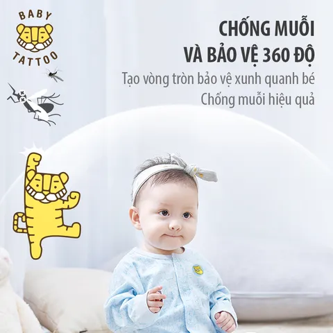 Miếng dán tinh dầu đuổi muỗi UYIKU Nhật Bản cho bé hiệu quả trong 8h gói 36 miếng