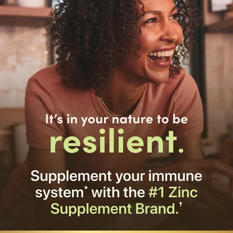 Nature's Bounty Zinc 50mg - Bổ sung kẽm hỗ trợ chống oxy hóa thúc đẩy một hệ thống miễn dịch 240 viên chính hãng sản xuất Mỹ