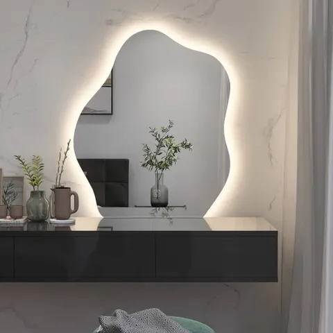 Gương hạt đậu treo phòng tắm bàn trang điểm VUBAN