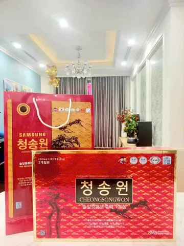 Viên Tinh Dầu Thông Đỏ Cheong Song Won Hàn Quốc 180 Viên - Hỗ Trợ Tăng Cường Sức Khỏe & Đề Kháng Tự Nhiên 848792
