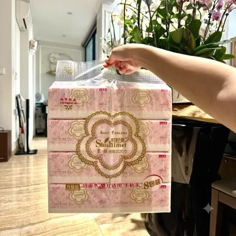 Khăn giấy rút để bàn dòng hoàng tộc Shishimei 5 lớp hãng HENGHUA [CHUẨN NỘI ĐỊA TRUNG]