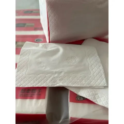 Giấy Rút Caitong chính hãng Đỏ 5 lớp cao cấp từ bột gỗ tự nhiên, túi 12 gói [CHUẨN NỘI ĐỊA TRUNG]
