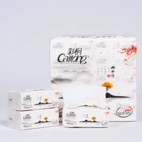 [COMBO 10 BỊCH] Giấy rút cao cấp chính hãng CAITONG trắng để bàn 5 lớp [CHUẨN NỘI ĐỊA TRUNG]