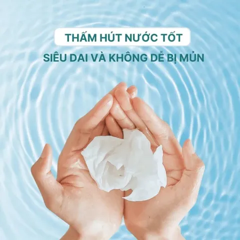 Giấy rút cao cấp chính hãng Caitong 5 lớp 520 tờ xanh nhạt siêu dai, mềm mịn [CHUẨN NỘI ĐỊA TRUNG]
