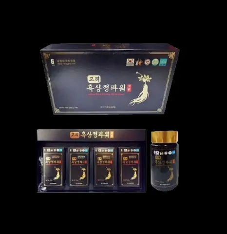 Cao Hắc Sâm Hàn Quốc Nội Địa Cô Đặc Hộp 4 Lọ 250g - Giúp Tăng Cường Sức Khỏe và Đề Kháng, Hỗ Trợ Giảm Stress, Sản Phẩm Chất Lượng Cao 848839