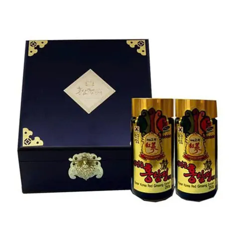 Cao Hồng Sâm Hàn Quốc Hộp Gỗ Đen 250g x 2 Lọ - Tăng Cường Sức Khỏe, Giảm Stress, Tốt Cho Tim Mạch 848856
