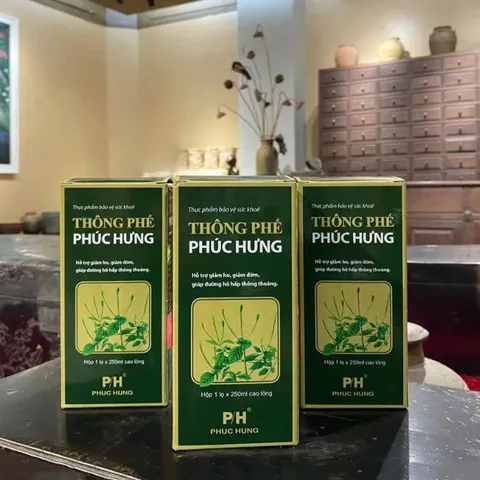 (MẪU MỚI) HEN PH - THÔNG PHẾ PHÚC HƯNG - GIẢM HO ĐỜM, THÔNG THOÁNG HÔ HẤP