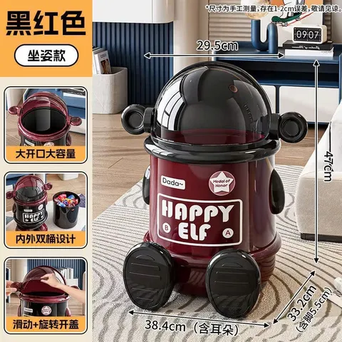 THÙNG RÁC LẬT PHÒNG KHÁCH SANG TRỌNG LỊCH SỰ