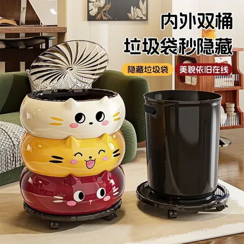 THÙNG RÁC TIỆN LỢI SIÊU XINH, CUTE ĐỂ PHÒNG KHÁCH, PHÒNG NGỦ