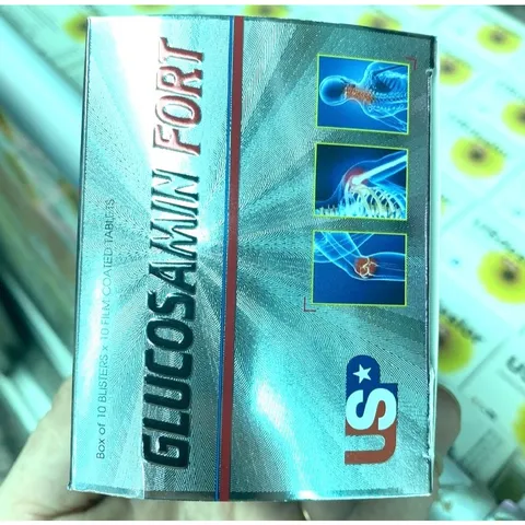 Glucosamin Fort HV – Viên Uống Bổ Sung Glucosamin, Hỗ Trợ Chăm Sóc Sụn Khớp & Xương Khớp