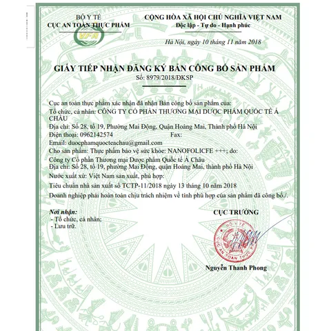 NANOFOLICFE +++ nano fe folic bổ sung sắt và acid folic, giảm thiếu máu do thiếu sắt, hỗ trợ quá trình tạo máu ống 