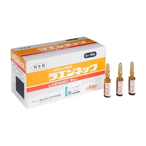 Tế bào gốc nhau thai tươi Laennec Human Placenta 50 ống Nhật Bản