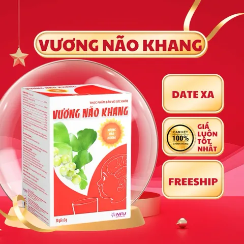 Vương Não Khang tăng cường trí tuệ cho bé Hộp 30 gói DƯỢC PHẨM Á ÂU