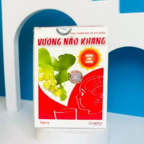 Vương Não Khang tăng cường trí tuệ cho bé Hộp 30 gói DƯỢC PHẨM Á ÂU