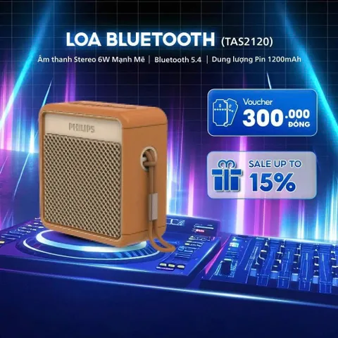 LOA KHÔNG DÂY PHILIPS TAS2120OR/70
