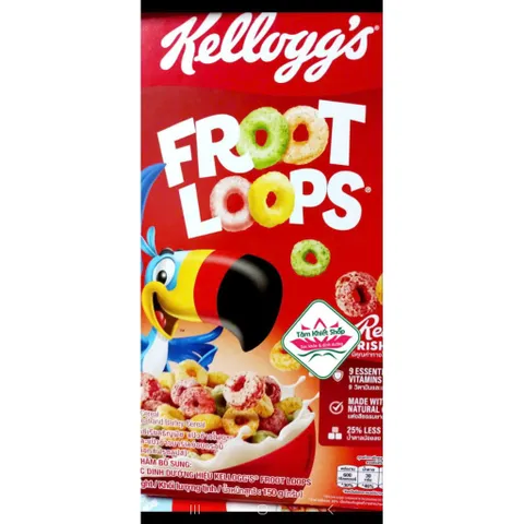 Ngũ cốc KELLOGG'S FROOT LOOPS 150_400 g, hsd:2/4/27