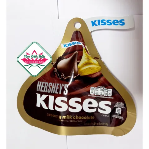 Socola Hershey  Kisses 3 vị, 36/146 gr .date: 1/2/27