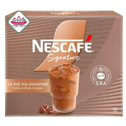 combo 3 cà phê NESCAFE SIGNATURE sữa hộp 280gr,hsd: 5/27