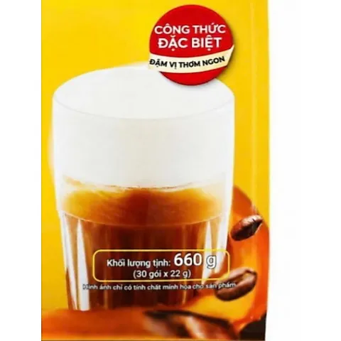 túi 660g cà phê ông bầu muối 30 gói x 22 g, hsd: 6/11/27