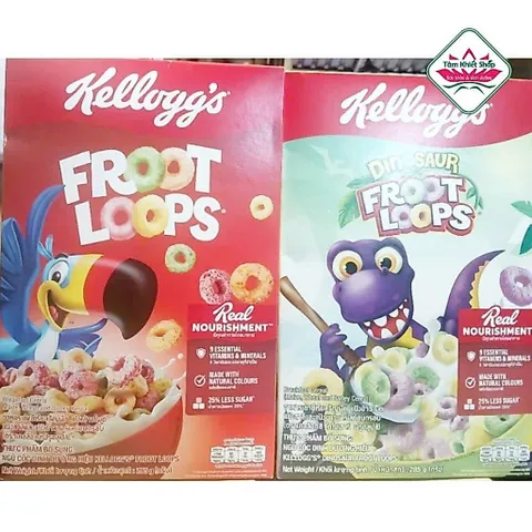 ngũ cốc Kellogg's Froot Loops 150/400g, hsd:3/27