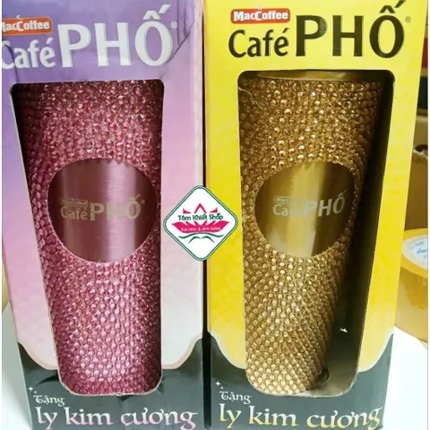 Ly GIỮ NHIỆT cà phê Phố Gold Maccoffee 550ML