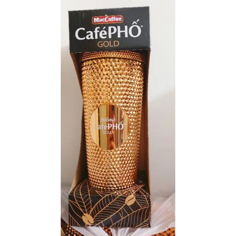 Ly GIỮ NHIỆT cà phê Phố Gold Maccoffee 550ML