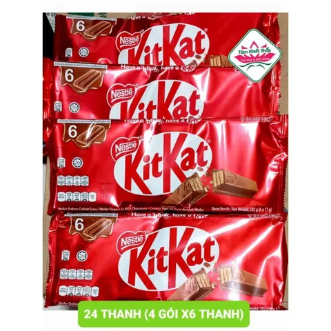 18_24 thanh Kitkat socola , hsd :2/1/2027