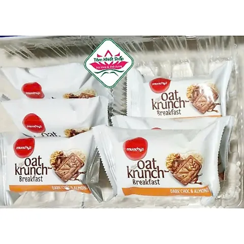 Bánh quy yến mạch Munchy's Oat krunch socola 2 vị,192g Hsd:11/26/27