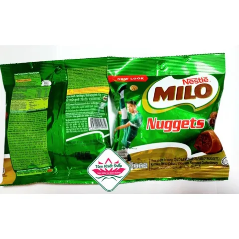 Gói 60g Socola Milo Nuggets hsd.2/27.malaysia