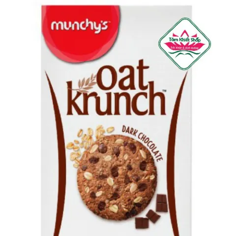 hộp 156g bánh yến mạch Oat Krunch Munchy's. hsd 6/11/26
