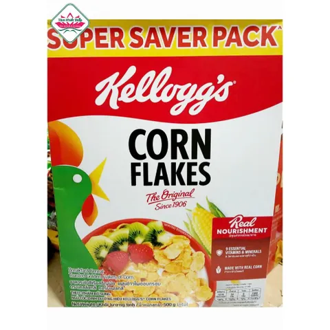 ngũ cốc Kellogg's Corn Flakes/frosties450/ 500gr, hsd:3/2/27